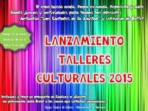 talleres culturales 2015